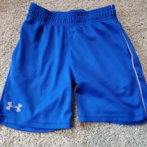 Never worn, Under Armour size 6 boy shorts